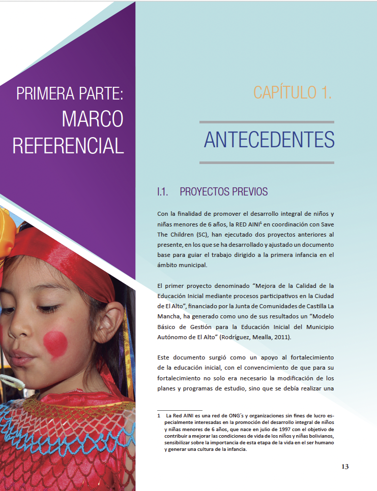 Propuesta de Gestión Municipal para el Servicio a la Primera Infancia